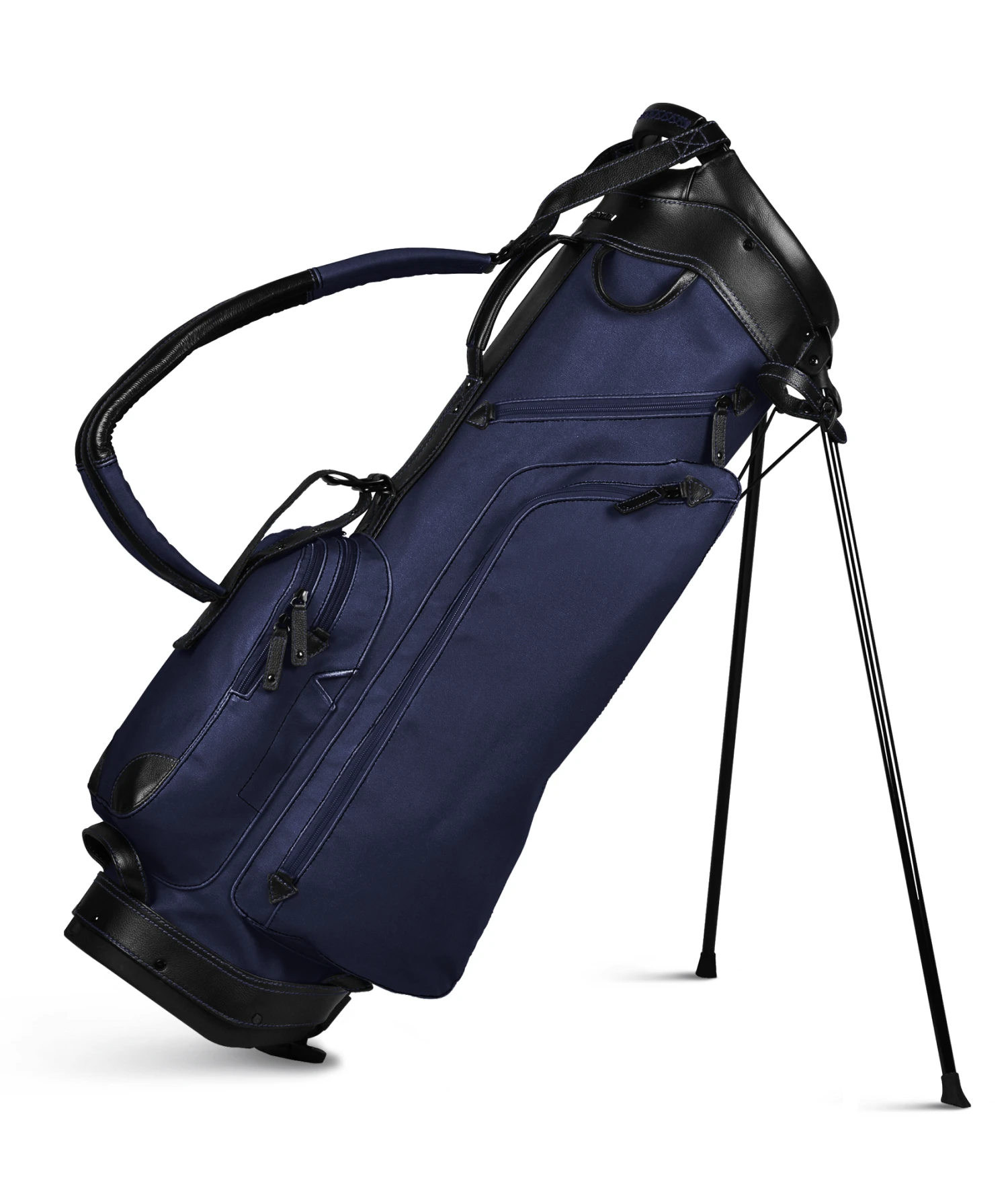 Sun Mountain Golf Canvas & Leather Carry Stand Bag - Image 3