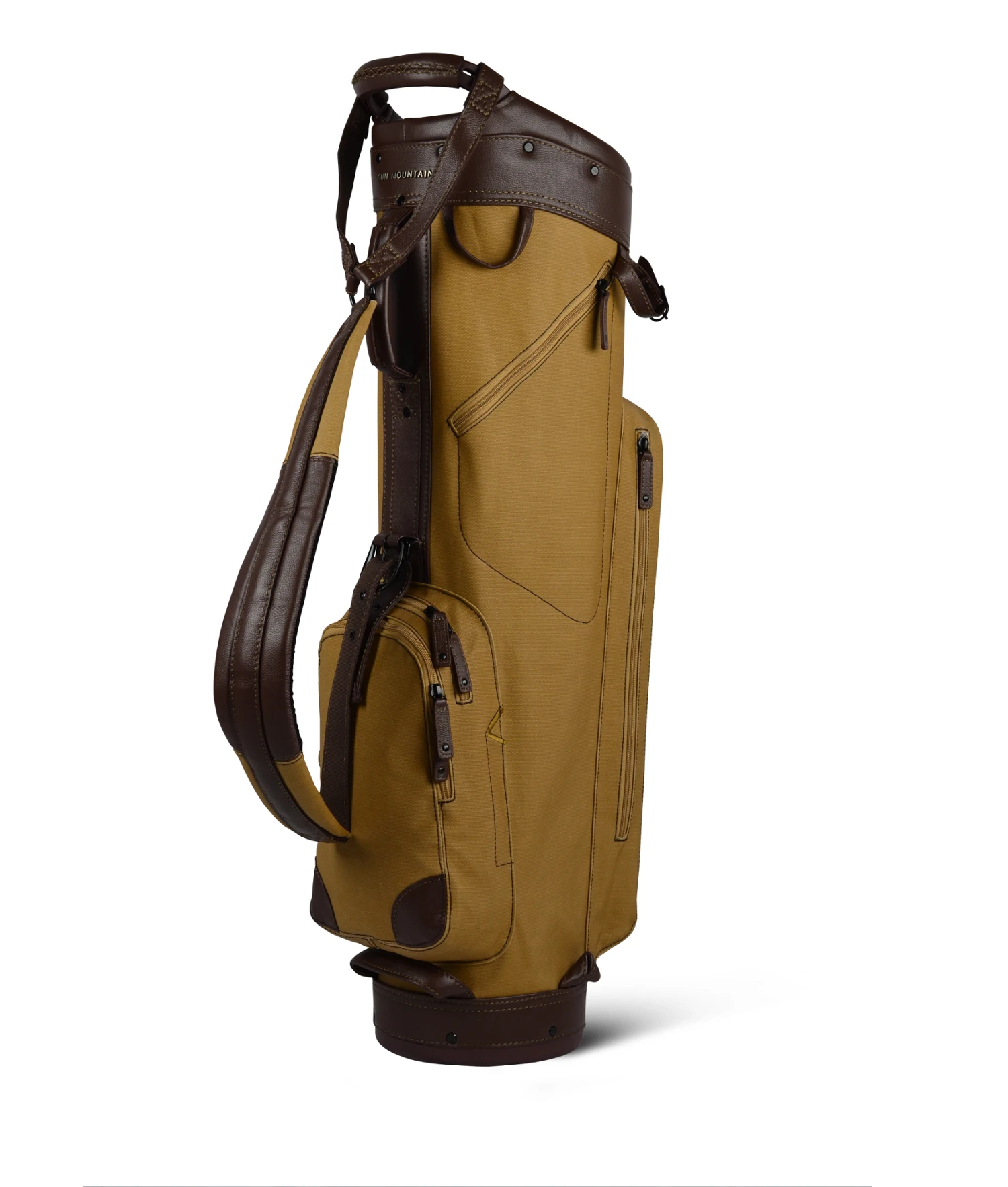 Sun Mountain Golf Canvas & Leather Cart Bag - Image 5