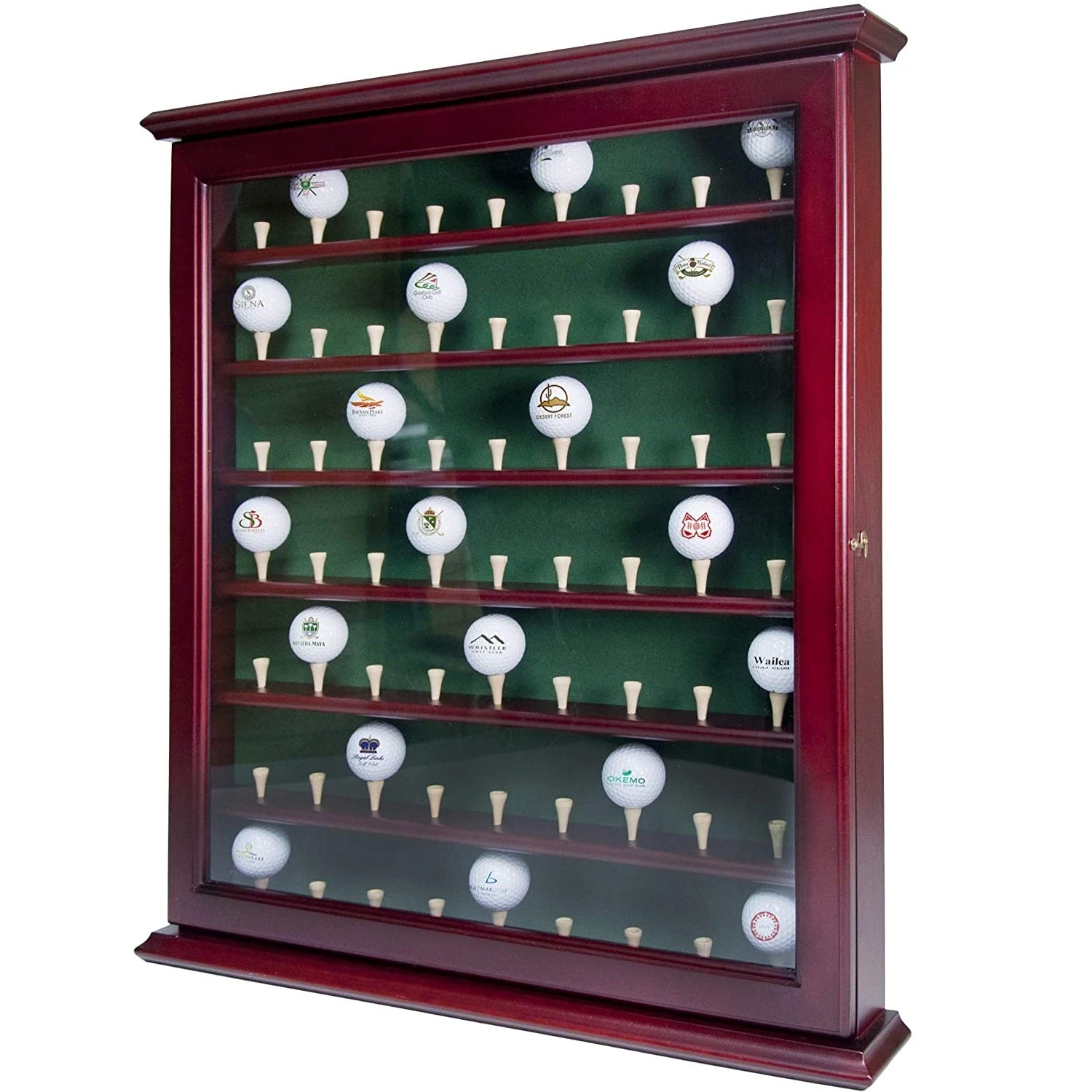 Clubhouse Collection Executive Golf Ball Display Cabinet - Image 5