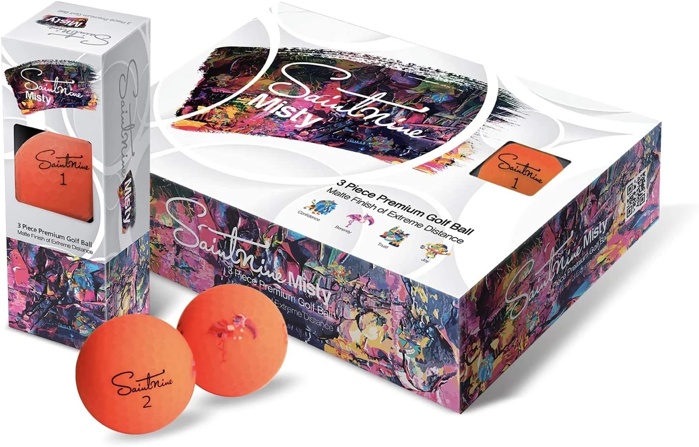 Saintnine Misty Premium Matte Golf Balls - Image 3